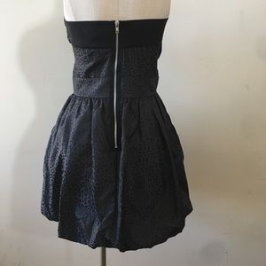 Aqua brand - strapless animal print dress